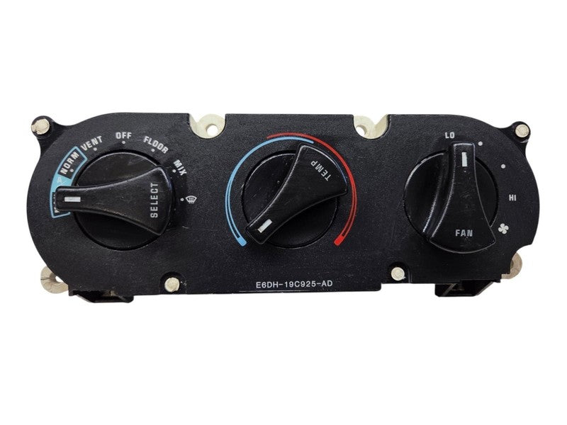 86 - 89 Ford Taurus Dash Heater Control w/AC OEM E6DZ19980A