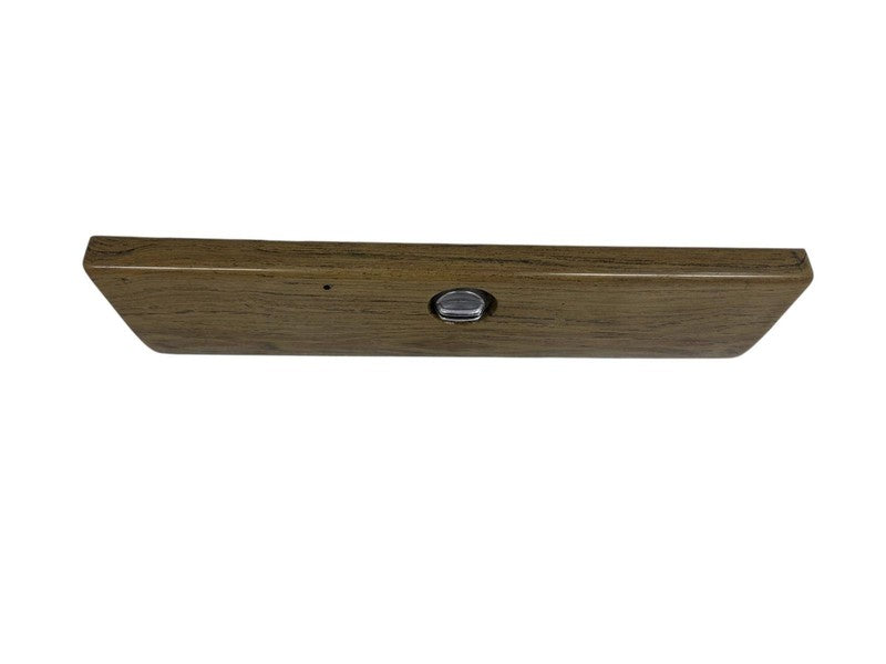 84-91 Jeep Grand Wagoneer Glove Box Door Woodgrain w/ Lock OEM 5500769