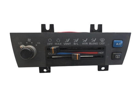 91 - 94 Chevrolet Cavalier Dash Heater Control w/AC OEM w/Rear Defrost