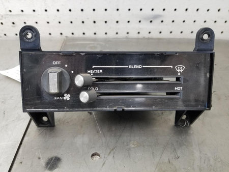 Dash Heater Control fits Chevrolet S10 S-10 w/o AC GMC S15 16014351