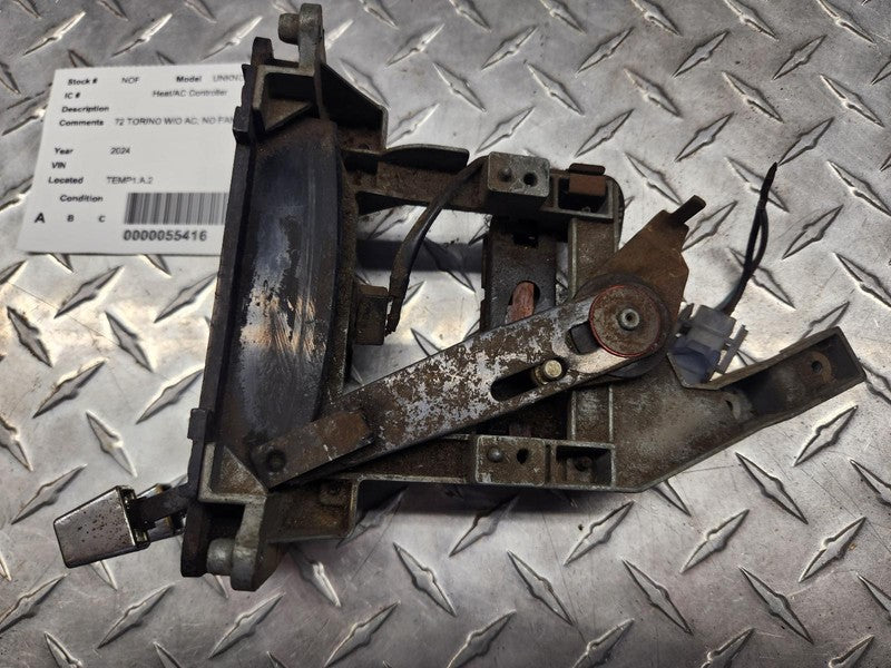 Dash Heater Control fits 72 Ford Torino w/o AC