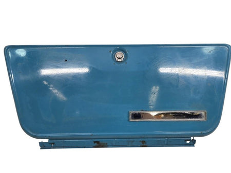 69-72 Chevy C10 C20 K10 K20 Pickup Glove Box Door Blue w/ Emblem OEM