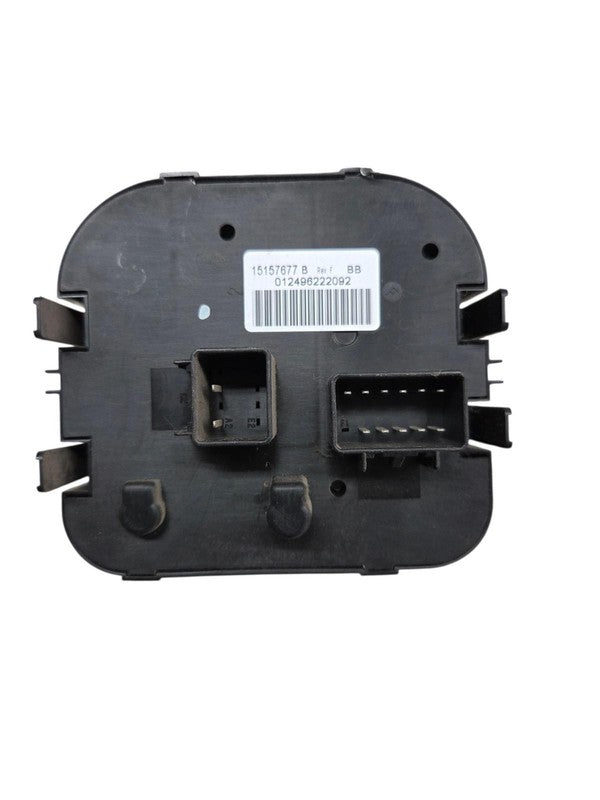 02-09 GMC Envoy Chevy Trailblazer Headlight Fog Switch 15157677 No Kno