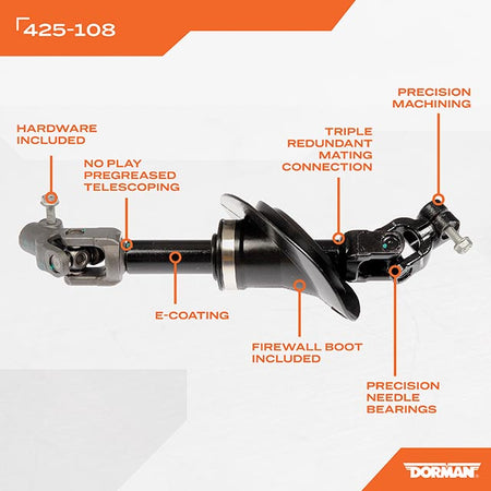 Dorman 425-108 Steering Shaft 2002-2007 Saturn Vue - view 5