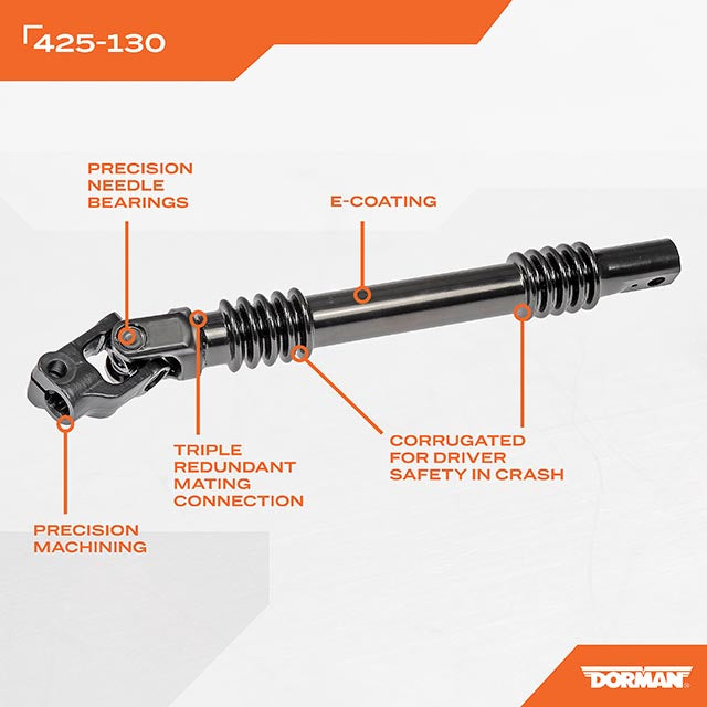 Dorman 425-130 Steering Shaft 1999-2013 GMC Sierra 1500 - view 5