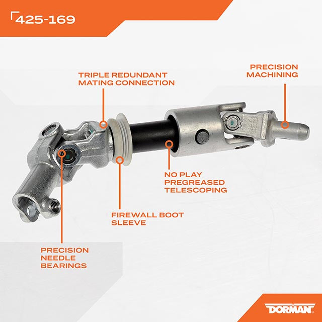 Dorman 425-169 Steering Shaft 2005-2009 Buick Allure - view 5