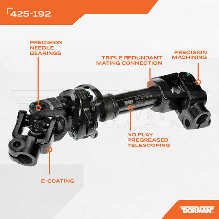 Dorman 425-192 Steering Shaft 2003-2014 Chevrolet Express 2500 - view 5