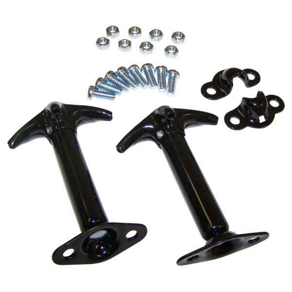 Crown 488601 Hood Catch Kit 41-95 Jeep Wrangler, MB