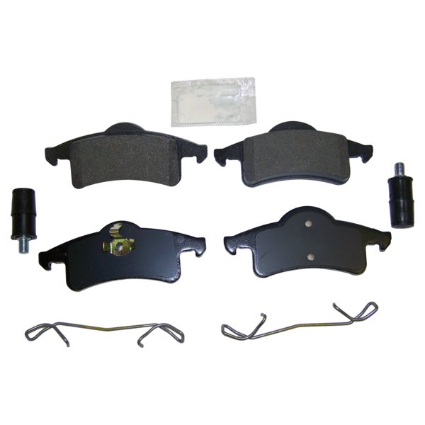 Crown 5011970MK Brake Pad Service Kit 99-04 Jeep Grand Cherokee