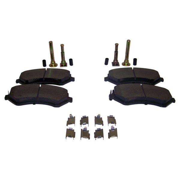 Crown 5066427MK Brake Pad Service Kit 02-07 Jeep Liberty