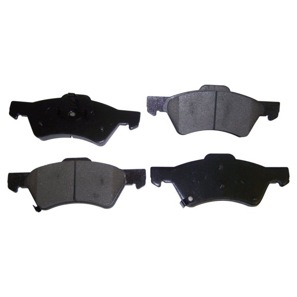 Crown 5101857AA Brake Pad Set 01-04 Chrysler Town & Country, Dodge Caravan