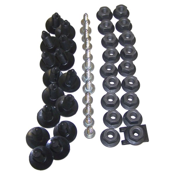 Crown 5AGFRKIT Fender Flare Hardware Kit 84-94 Jeep Cherokee, Comanche