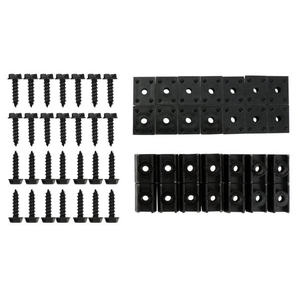 Crown 7109K Fender Flare Hardware Kit 55-86 Jeep CJ5, CJ6