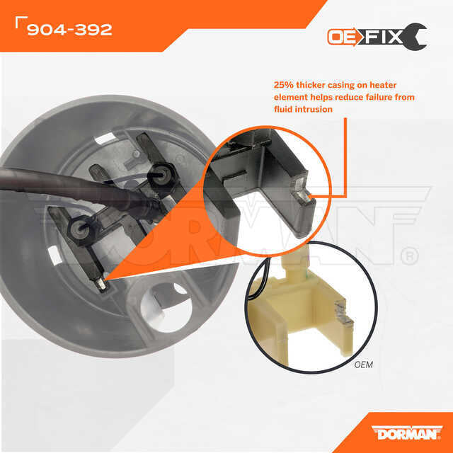 Dorman 904-392 DEF Heater 2011-2016 Ford F-350 Super Duty - view 6