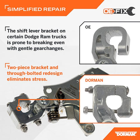 Dorman 905-670 Gearshift Bracket 2009-2021 Ram 1500 - view 5