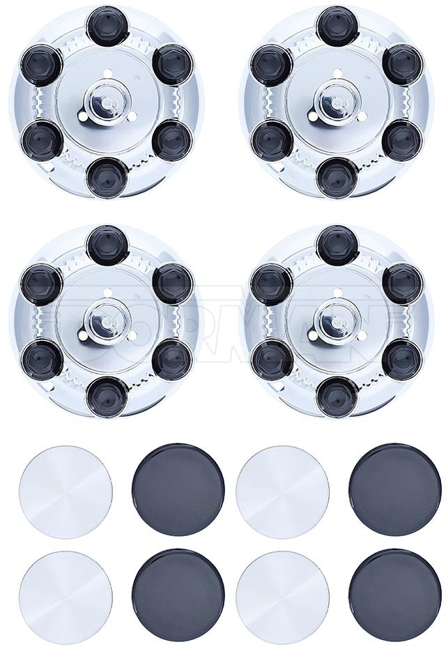 Dorman 909-001KT Wheel Cap Set 1999-2012 Chevrolet Silverado 1500 - view 2