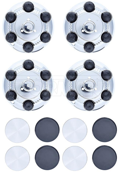 Dorman 909-001KT Wheel Cap Set 1999-2012 Chevrolet Silverado 1500 - view 2