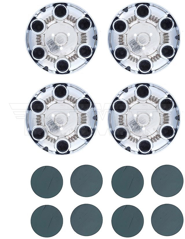 Dorman 909-001KT Wheel Cap Set 1999-2012 Chevrolet Silverado 1500 - view 3