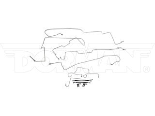 Dorman 919-169 Brake Hydraulic Line Kit