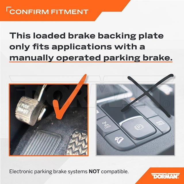 Dorman 926-374 Backing Plate 2012-2020 Ford F-150 - view 6
